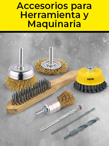 Accesorios para herramienta y maquinaria