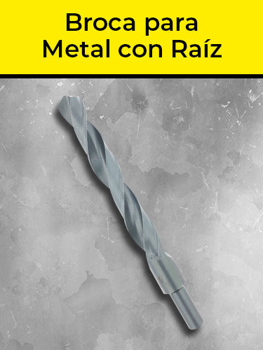 Brocas para metal raiz 1/2