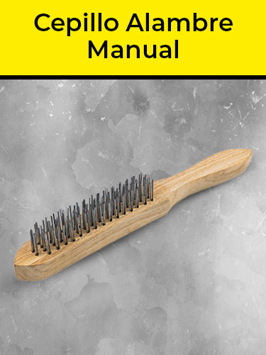 Cepillo Alambre Manual
