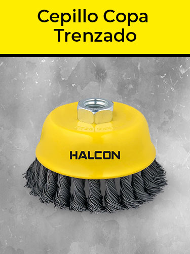 Cepillo Copa Trenzado